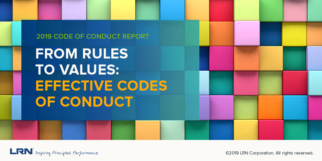 LRN Report From Rules To Values Effective Codes of Conduct