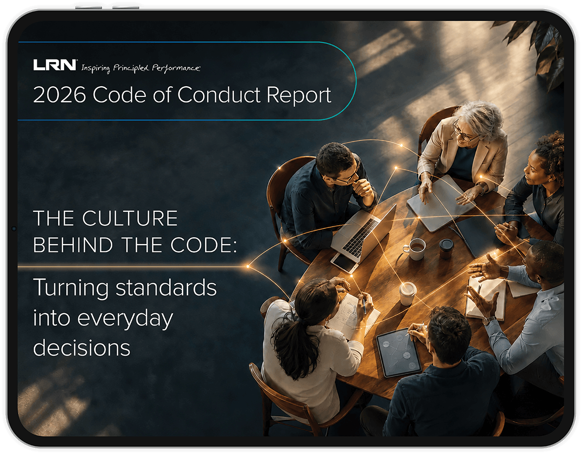LRN 2026 Code of Coduct Report tablet